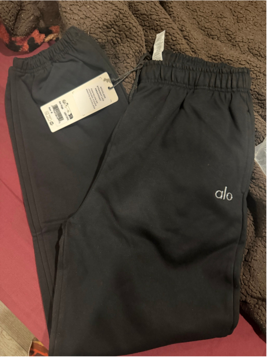 Alo Yoga Pants - Unisex Alo Yoga Joggers Size M Black